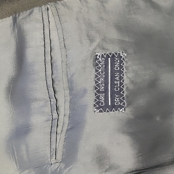 Valentino Vintage Wool Cashmere Organic Designer Italian Retro Sportscoat Men's - Picture 8 of 13